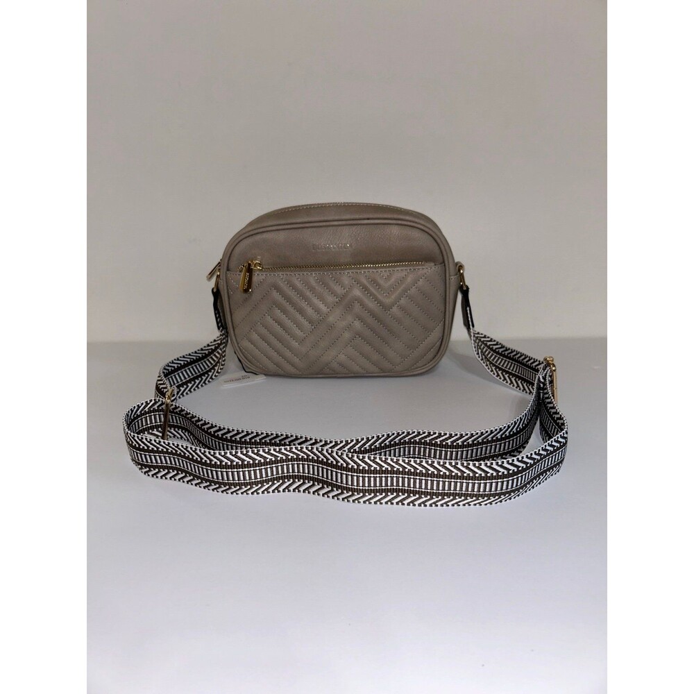 Bostanten Quilted Crossbody Bag Vegan Leather Purse Small Shoulder Handbag